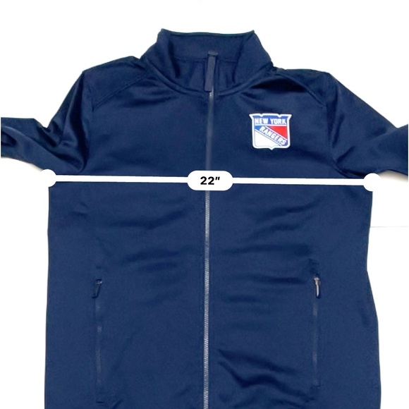 New York Rangers Fanatics Pro Jacket NHL  Men's Navy Size M - Picture 5 of 11